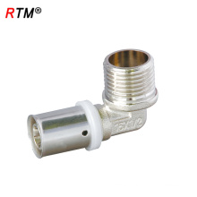 A 17 4 13 elbow brass press fitting pex al pex pipe press fitting male elbow